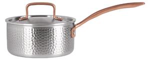 Kastrull med lock 16 cm / 1,6 liter - Rostfri