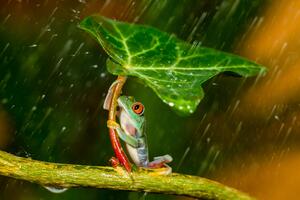 Konstfotografering Ohh Noo :( It's Raining, Kutub Uddin, (40 x 26.7 cm)