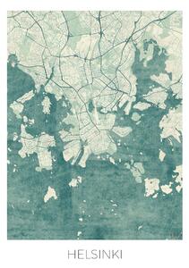 Karta Helsinki, Hubert Roguski, (30 x 40 cm)