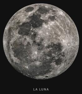 Konstfotografering La luna, Finlay & Noa, (30 x 40 cm)