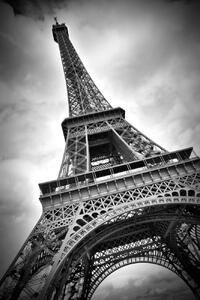 Konstfotografering Eiffel Tower DYNAMIC, Melanie Viola, (26.7 x 40 cm)