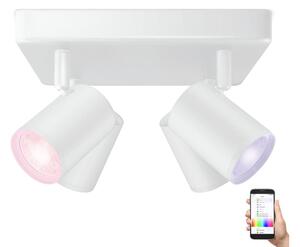 WiZ - LED RGBW Dimbar spotlight IMAGEO 4xGU10/4,9W/230V vit Wi-Fi