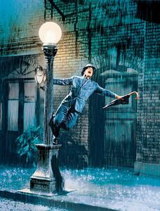 Fotografi Singin' in the Rain directed by Gene Kelly and Stanley Donen, 1952, (30 x 40 cm)