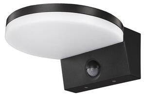 Top Light - LED Utomhus vägglampa med sensor LED/15W/230V IP65 svart