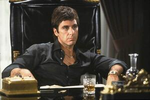 Konstfotografering Al Pacino, Scarface, (40 x 26.7 cm)