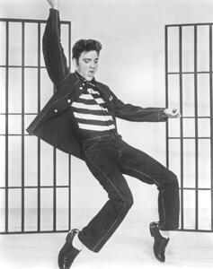 Fotografi 'Jailhouse Rock' de RichardThorpe avec Elvis Presley 1957, (30 x 40 cm)
