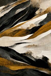Illustration Rough Mountains, Treechild, (26.7 x 40 cm)