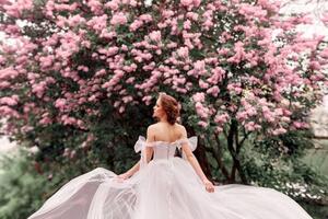Konstfotografering Spring Beauty,Rear view of bride standing, MURAD PHOTOGRAPHY / 500px, (40 x 26.7 cm)