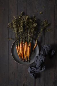 Konstfotografering Roasted carrots, Diana Popescu, (26.7 x 40 cm)
