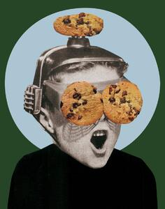Illustration Cookie Goggles, Circular Concepts, (30 x 40 cm)