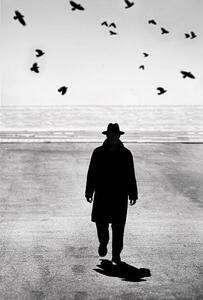 Konstfotografering Man walking, Grant Faint, (26.7 x 40 cm)
