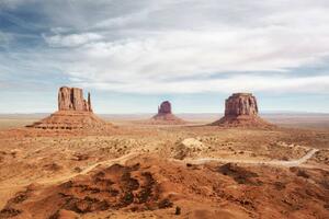 Konstfotografering Monument Valley, Arizona, USA, (40 x 26.7 cm)
