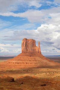 Konstfotografering Monument Valley desert landscape with stormy sky, Gary Yeowell, (26.7 x 40 cm)