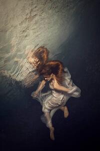 Konstfotografering Woman underwater, Tina Terras & Michael Walter, (26.7 x 40 cm)