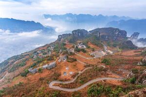 Fotografi Hubei enshi grand canyon scenery, ViewStock, (40 x 26.7 cm)