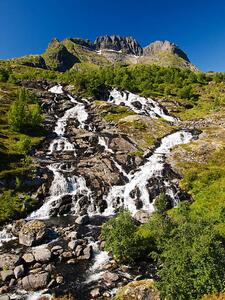Fotografi Lofoten mountains landscape, merial, (30 x 40 cm)
