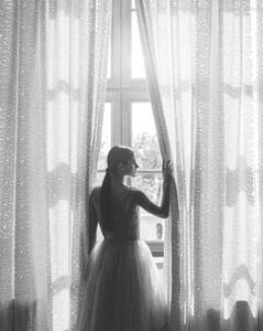 Konstfotografering Gorgeous bride, CoffeeAndMilk, (30 x 40 cm)