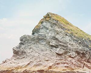 Konstfotografering Rock & grass, Mark Leary, (40 x 30 cm)
