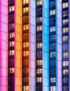 Fotografi Vivid Sydney - Colorful Skyscrapers, RugliG, (30 x 40 cm)