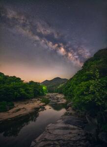 Fotografi Mt. Songnisan, Hwayanggugok, Milky Way, TigerSeo / Imazins, (30 x 40 cm)