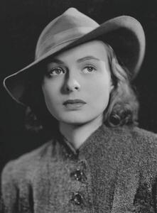 Konstfotografering Ingrid Bergman, (30 x 40 cm)