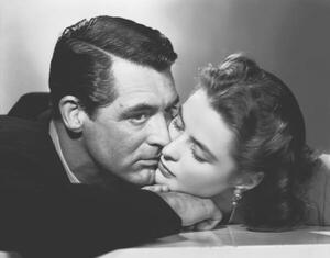Konstfotografering Cary Grant And Ingrid Bergman, (40 x 30 cm)