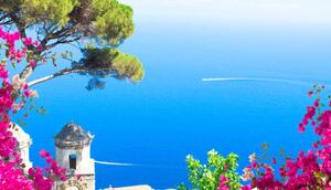 Konstfotografering Ravello village, Amalfi coast of Italy, neirfy, (40 x 22.5 cm)