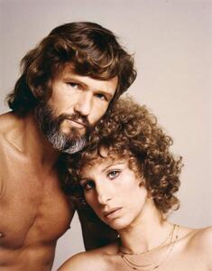 Konstfotografering Kris Kristofferson And Barbra Streisand, (30 x 40 cm)