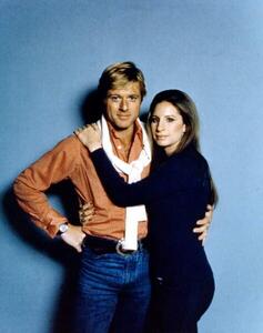 Fotografi Robert Redford And Barbra Streisand , The Way We Were 1973 Directed By Sydney Pollack, (30 x 40 cm)