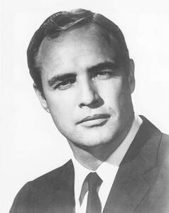 Fotografi Londres, 20/04/1966. Portrait de l'acteur americain Marlon Brando