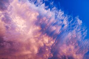 Fotografi Surreal science fiction fantasy cloudscape, purple, Andrew Merry, (40 x 26.7 cm)