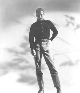 Konstfotografering Paul Newman, (35 x 40 cm)