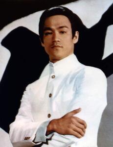 Konstfotografering Bruce Lee, (30 x 40 cm)