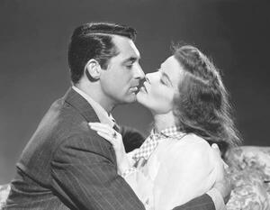 Konstfotografering Cary Grant And Katharine Hepburn, (40 x 30 cm)