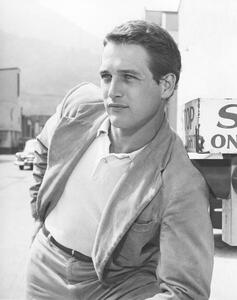 Konstfotografering Paul Newman Early 60'S, (30 x 40 cm)