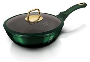 BerlingerHaus - Stekpanna med marmoryta + lock 24 cm grön