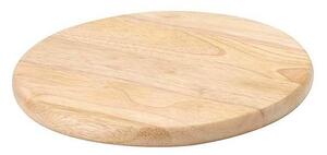 Continenta C30603 - Kitchen cutting board 25x1,5 cm gummi fig