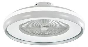 LED taklampa med en fläkt LED/32W/230V 3000-6500K grå + +Fjärrkontrol