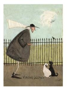 Konsttryck Sam Toft - Singing Lessons