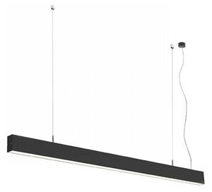 RÖD - Design Rendl - R12719 - LED Ljuskrona med upphängningsrem PESANTE LED/40W/230V svart