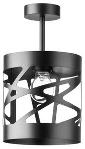Upphängningsbar Ljuskrona MODUL FREZ 1xE27/60W/230V diameter 17,5 cm svart