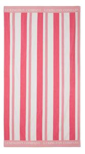 Lexington Striped Cotton Terry Beach Handduk 100x180 Multi