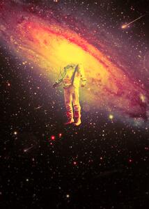 Illustration Mr. Galaxy, Francis Minoza, (30 x 40 cm)