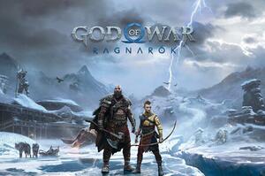 Poster, Affisch God of War: Ragnarok - Key Art