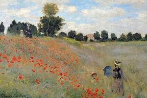 Poster, Affisch Claude Monet - Poppies, (91.5 x 61 cm)