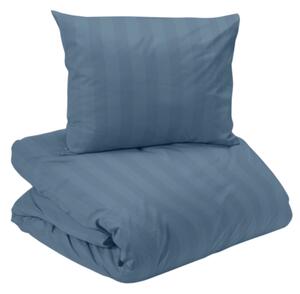 Hotell Mirage Bäddset Satin Blå Enkeltäcke 150x210 Redlunds
