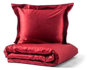 Örngott Manchester Satin Vinröd 50x60 Kosta Linnewäfveri