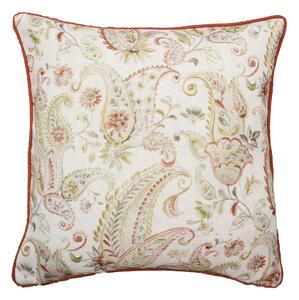 Paisley Rosa Kuddfodral 45x45 Redlunds