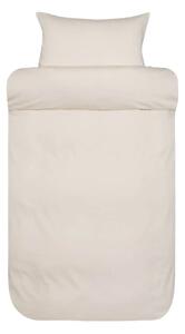 Harmoni Satin Elfenben Bäddset Enkeltäcke 150x210 Höie