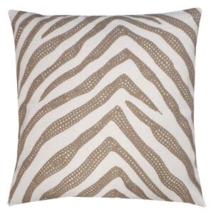 Hank Beige Zebra Kuddfodral 45x45 Redlunds